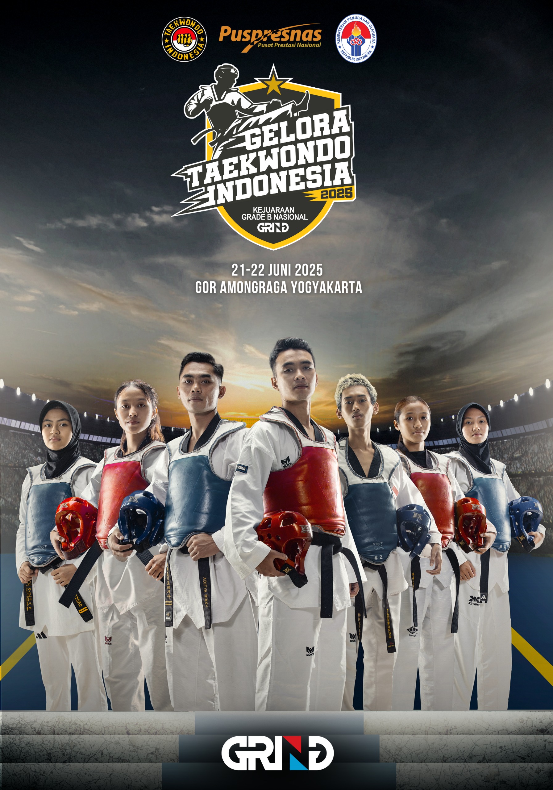 Panggung Juara Taekwondo Indonesia Taekwondo Indonesia Dojang taekwondoponorogo
